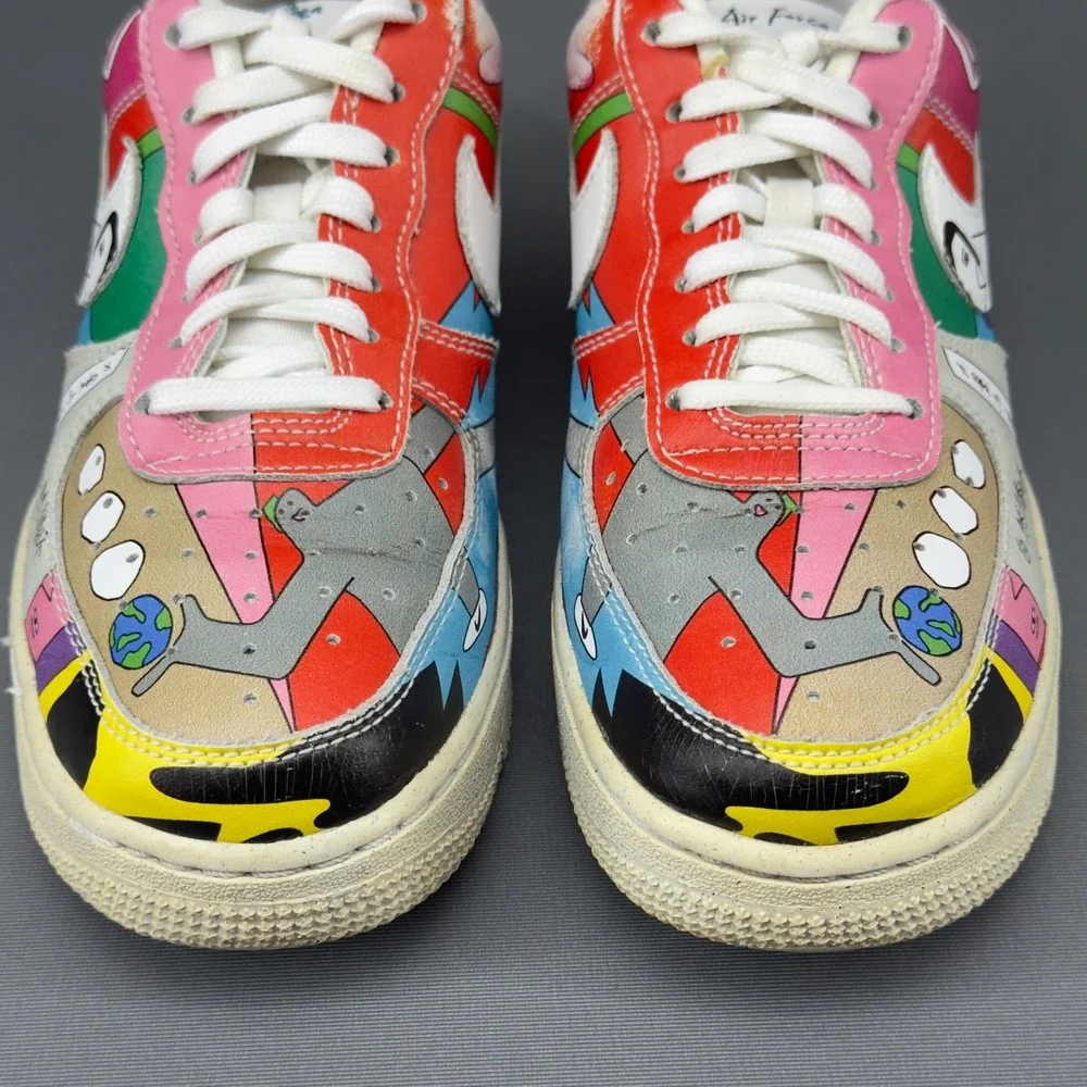 Nike Air Force 1 Flyleather Ruohan Wang Limited Edition CZ3990-900 Kids Size 4.5